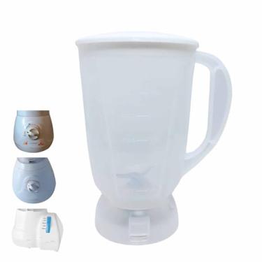 Imagem de Copo Jarra de Substituição Compatível com Mallory Tornado/Unno/Flash Mix Translúcido 1,25L Resistente