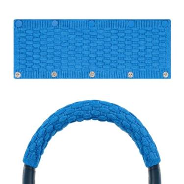 Imagem de Geekria Capa de tecido de malha compatível com fones de ouvido Sony WH-1000XM6/XM5/XM4, protetor de almofada de cabeça, peça de reparo, fácil instalação DIY (azul oceano)