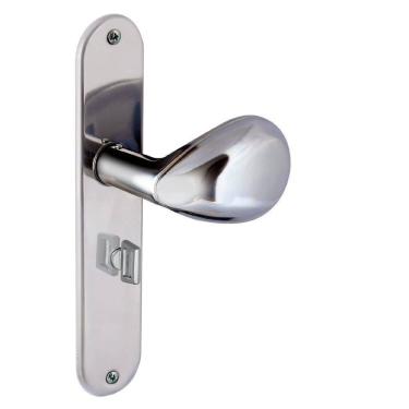 Imagem de Fechadura Banheiro Inox Polido Taco de Golf Aliança