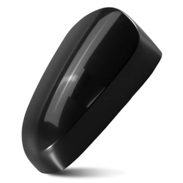 Imagem de Capa de espelho retrovisor do passageiro adequada para Toyota Corolla Sedan Capa de espelho 2014 2015 2016 2017 2018, substitui 8794502410A0, tampa do espelho lateral direito preta