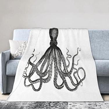 Imagem de Fleecedecke Überwurfdecke Mit Schwarzem Und Weißem Leopardenmuster Für Couch Sofa Bettdecke Weiche Warme Decken Für Alle Jahreszeiten Leichte Reise- Und Campingüberwurf, A005, 80"x60"