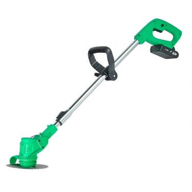 Imagem de Genérico Aparador de Grama Elétrico Portátil Sem Fio, Verde, com Alça Ajustável, Roçadeira para Jardim