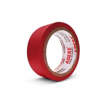 Imagem de Fita Isolante Antichama 18mmx10m Vermelha Adere