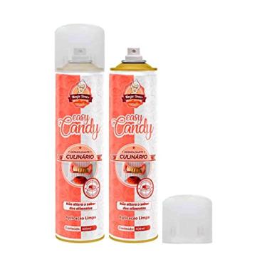 Imagem de Magie Douce - Kit 2 Desmoldantes Culinários Easy Candy em Spray Profissional 400ml - Antiaderente, Alto Rendimento, Não Altera Sabor, Sem Glúten