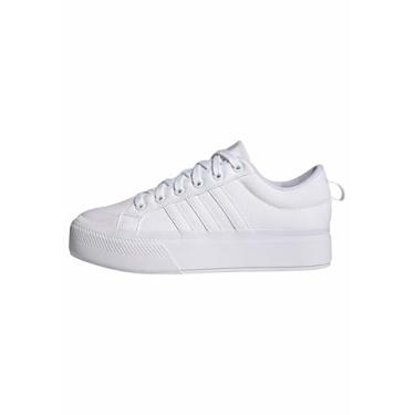 Imagem de adidas Bravada 2.0 Tênis plataforma feminino, Branco/Branco Giz Branco, 38