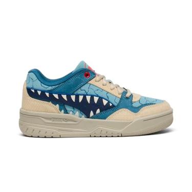 Imagem de PUMA Tênis unissex infantil retrô Jurassic World, Espuma marinha - baunilha cremosa, 13 Little Kid