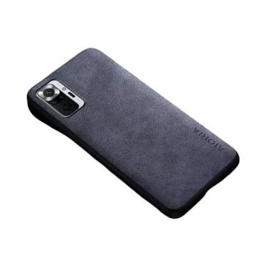 Imagem de Capa De Telefone Premium De Couro Luxuoso Estilo Retro Para Redmi Note