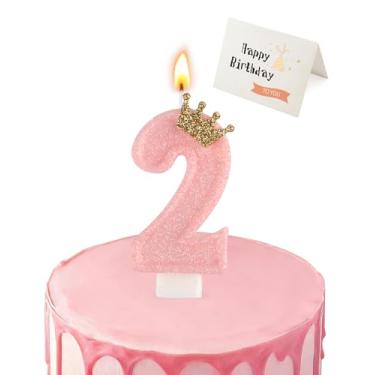 Imagem de Velas com número de aniversário, (número 2)