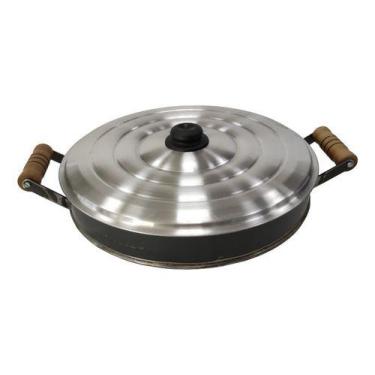 Imagem de Bifeira (disco Arado 16 - 40,5cm) Borda 6cm + Tampa Alumínio - Konzen