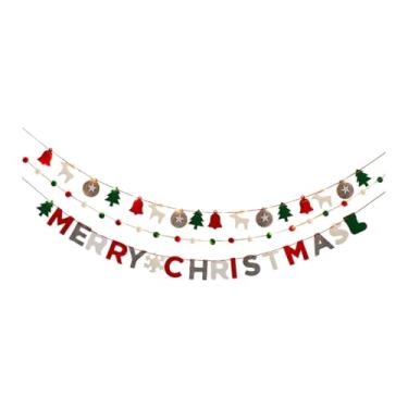 Imagem de MFMEXUL Guirlanda de Natal, Candeeiro de Mesa de Natal, Candeeiro de Parede Bonito E Prático para Lojas, Festas, Quartos E Casamentos, Estilo B