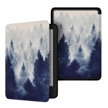 Imagem de Akacy Capa com padrão pintado para Amazon Kindle paperwhite com 11ª geração (versão 2021), fina e leve, capa à prova d'água (7)