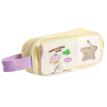 Imagem de Estojo de lápis, porta-cartões removível, dopamina, design fofo