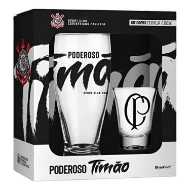 Imagem de Copo munich e olé times - corinthians - BRASFOOT