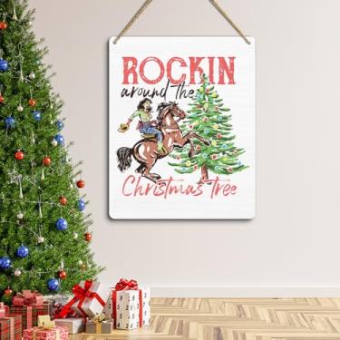 Imagem de Placa para decoração de porta de Natal, decoração de inverno, sazonal, arte de parede, decoração interna de Natal para casa, varanda, porta da frente, escritório, quarto, cozinha, 24 × 17 cm