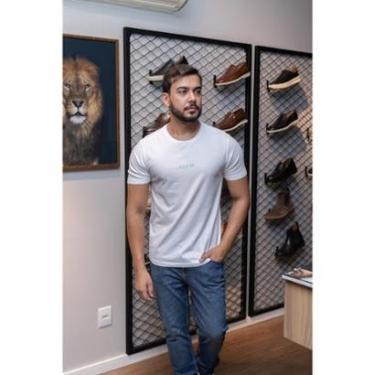 Imagem de Camiseta Guess Masculina Silk 4g Costas-Masculino