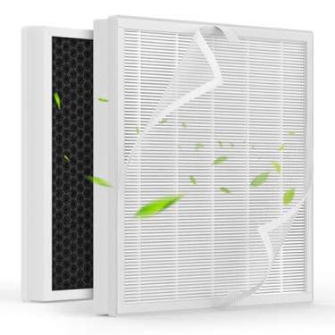 Imagem de Breabetter Pacote com 2 filtros de substituição H7124/H712C True HEPA compatível com purificadores GoveeLife H7124, H712C