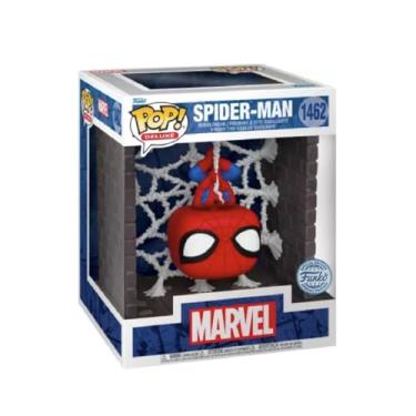 Imagem de Funko Pop Deluxe Marvel Spider Man Webbed Figure