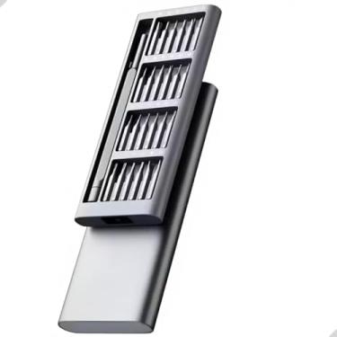 Imagem de Kit Ferramenta Chave Magnética Precisão 24 Peças Pequenos Reparos Celular Notebook