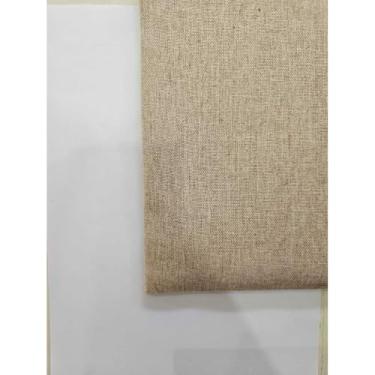 Imagem de Cabeceira Modular Estofada 60x20cm + 120x20cm | Painel Decorativo para Cama | Autocolante, Macia, Design Moderno para Quarto(20UN 20X80CM LINHO CRU)