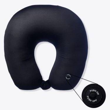 Imagem de Almofada Pescoço Preta - Zonacriativa Almofada Pescoço Massageadora Preta - Zonacriativa