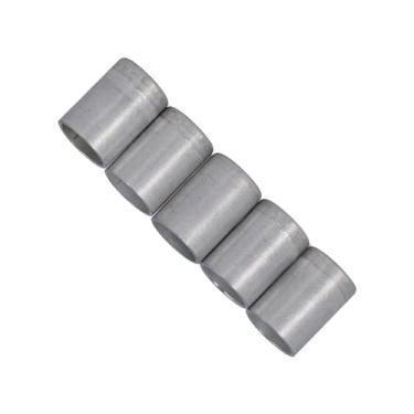 Imagem de Matybobe 20 peças de tampa de junta de ar condicionado tampa de tubo de mangueira de alumínio para sistema CA de carro (3/20.3 cm)