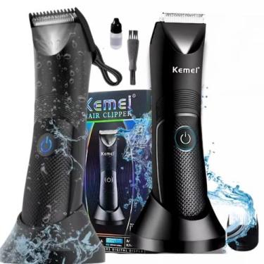 Imagem de Maquina De Cortar Cabelo Kemei Km 1838 - Amigold