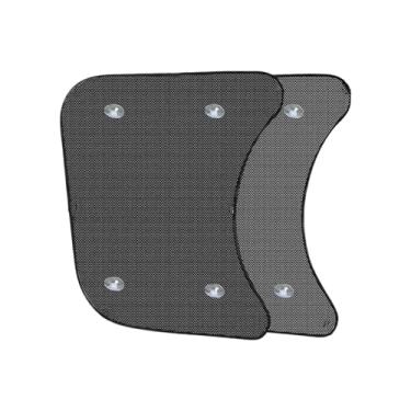 Imagem de Persianas de janela de carro - para-sol de janela lateral automática, ventosa de vidro automotivo para caminhão sedan, capa de proteção UV de veículo