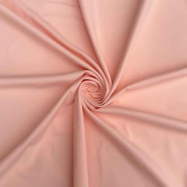 Imagem de Tecido de nylon elastano rosa pálido, roupa de banho fosca, tecido esportivo por jarda, 80% nylon, 20% elastano, elasticidade em 4 direções 152 cm de largura para esportes, dança, ioga, costura - 2