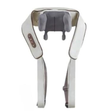 Imagem de Colete Pescoço Massageador Cervical Ombros Lombar Automático Aquece Infravermelho