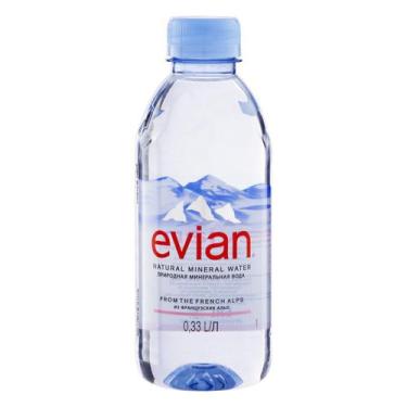 Imagem de Água Mineral Sem Gás Evian 330ml