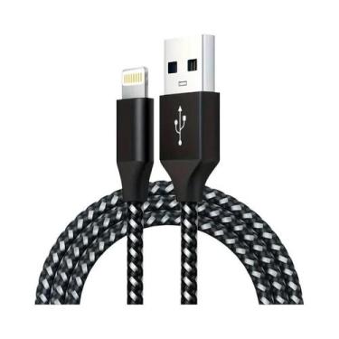Imagem de Cabo USB a Para Lightning De 10 Pés Para iPhone 14 13 12 X XR Carregam