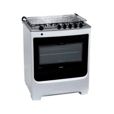 Imagem de Fogão Consul 5 Bocas CFS5NAB com Mesa de Inox e Acendimento Automático Bivolt - Branco