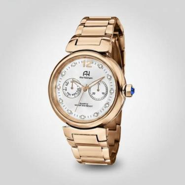 Imagem de Relógio Feminino Champion Ana Hickmann Rosé Luxo AH30175Z-Feminino
