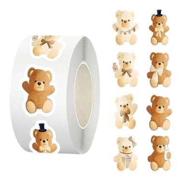 Imagem de Autocolantes Para Garrafa De Água,500 Peças Decalques Sem Desbotar | Autocolantes para Portátil | para Crianças Amigos Casa Lancheira Frigorífico Agenda Interior