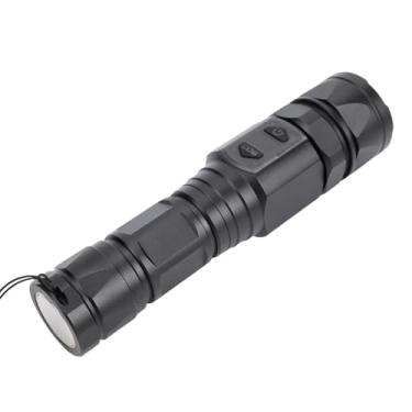 Imagem de RiToEasysports Lanterna de Flash Brilhante de 3000mAh, Lanterna Recarregável de Liga de Alumínio Com Display Digital, Base Magnética e Luz Amarela Branca para Acampamento Ao Ar Livre e Caminhadas