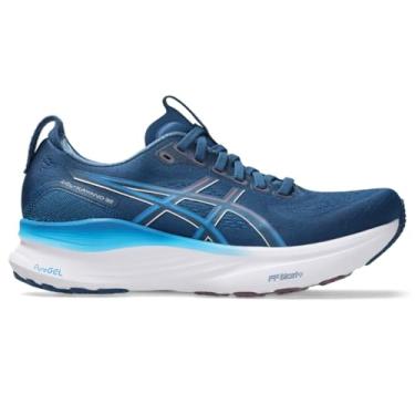Imagem de ASICS Tênis de corrida feminino Gel-Kayano 32, Azul crepúsculo/roxo veludo, 39