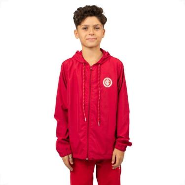 Imagem de Jaqueta Corta Vento Internacional Oficial Juvenil com Capuz-Masculino