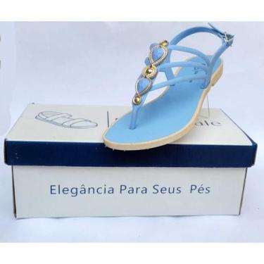 Imagem de Sandália Rasteirinha faminina linda, para presente de mãe, namorada, e