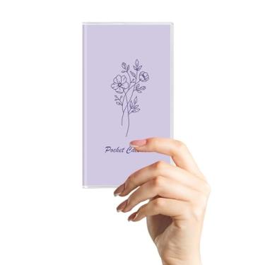 Imagem de KONVINIT Agenda de bolso, capa roxa pura