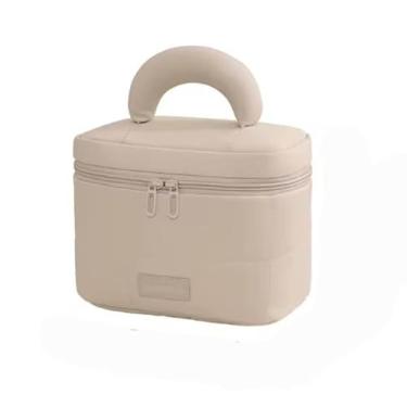 Imagem de Necessaire Feminina Organizador Viagem Maquiagem, e itens de higiene (OFF White)