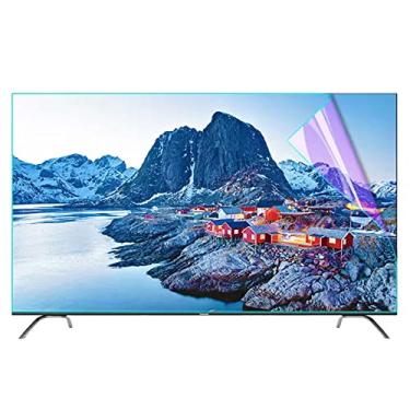 Imagem de uhyOHF Filtro protetor de tela de TV 109.2 cm 139.7 cm 152.4 cm 165.1 cm 165.1 cm luz azul prejudicial, superfície fosca, antirreflexo, antiarranhões, à prova de poeira/65 pol. 1440 x 809 mm (43 pol