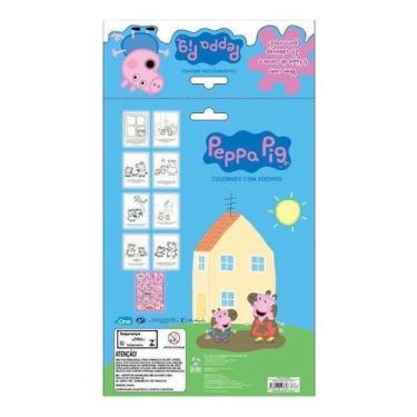 Imagem de Livro - Peppa Pig - Colorindo com adesivos - On Line Editora
