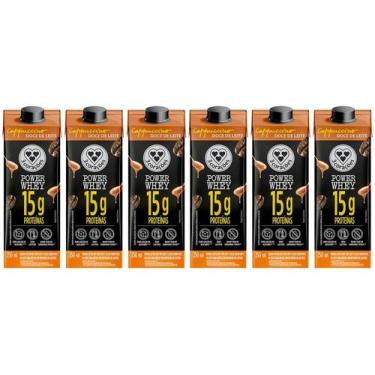 Imagem de Bebida Láctea UHT com 15g de Proteínas 3 Corações, Doce de Leite Power