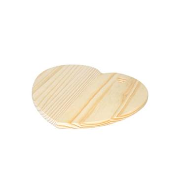 Imagem de Tábua Madeira Pinus formato de Coração, Stolf