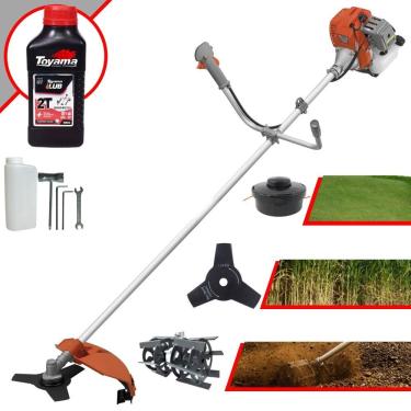 Imagem de Roçadeira Rl520acg2 52cc 2hp + Enxada Rotativa + óleo Toyama