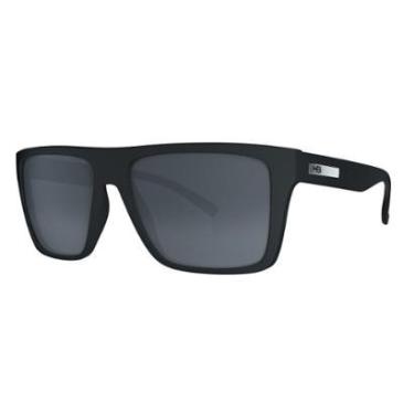 Imagem de Óculos de Sol HB Floyd - Matte Black Polarizado - Lifestyle-Masculino