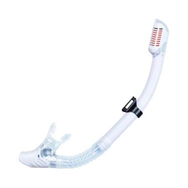 Imagem de Tubo de Snorkel Seco para Crianças e Adultos - Respiração Fácil e Prot