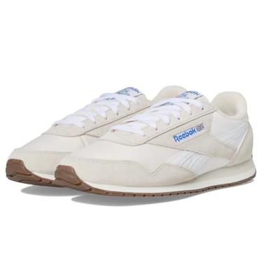 Imagem de Reebok Tênis unissex adulto clássico Az, Branco/cinza luxuoso/giz, 6.5 Women/5 Men