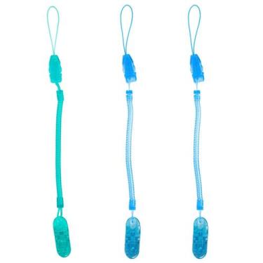 Imagem de Kit 3 Prendedor de Chupeta Mola Pietra Baby Menino Menina Infantil Bic