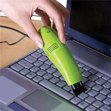 Imagem de EBTOOLS Mini Aspirador de pó Usb, Limpador de Teclado Portátil de Baixo Ruído e Grande Capacidade Com Interface Usb para Teclado de Computador, Laptop, Mesa (GREEN)